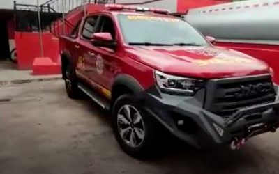 Presentación de nuevas unidades del Cuerpo de Bomberos