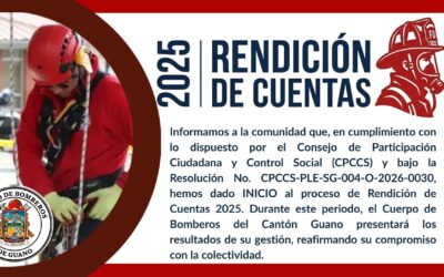 Inicio Proceso de Rendición de Cuentas Periodo 2025
